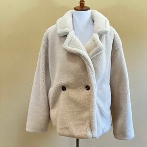 GAP Cream Sherpa Jacket